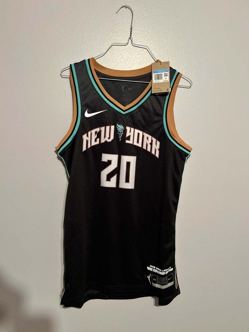 Nike WNBA New York Liberty Sabrina Ionescu #20 Explorer Edition Victory Jersey W